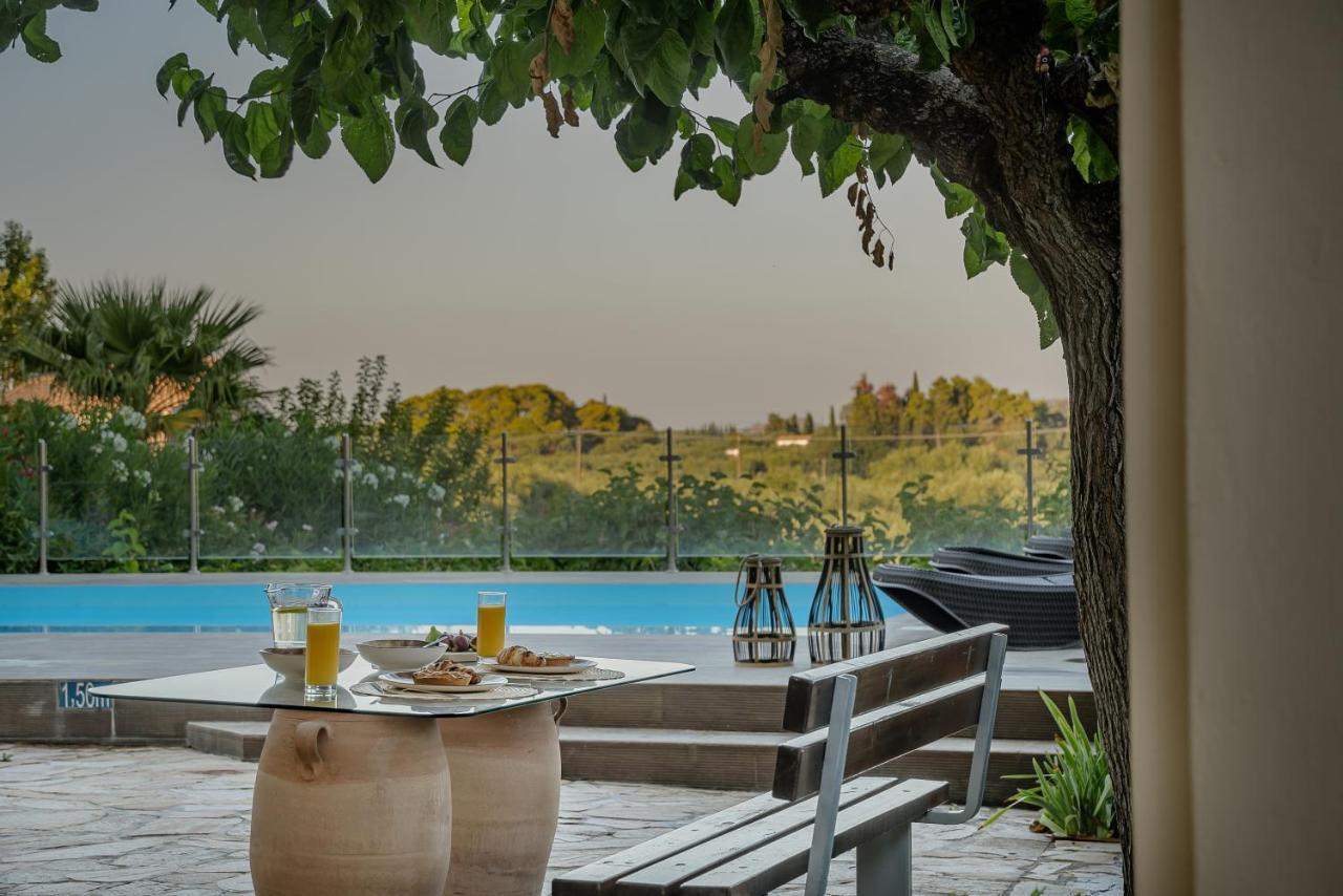 Villa Natura Prive Swimming Pool Lithakia  Exterior photo