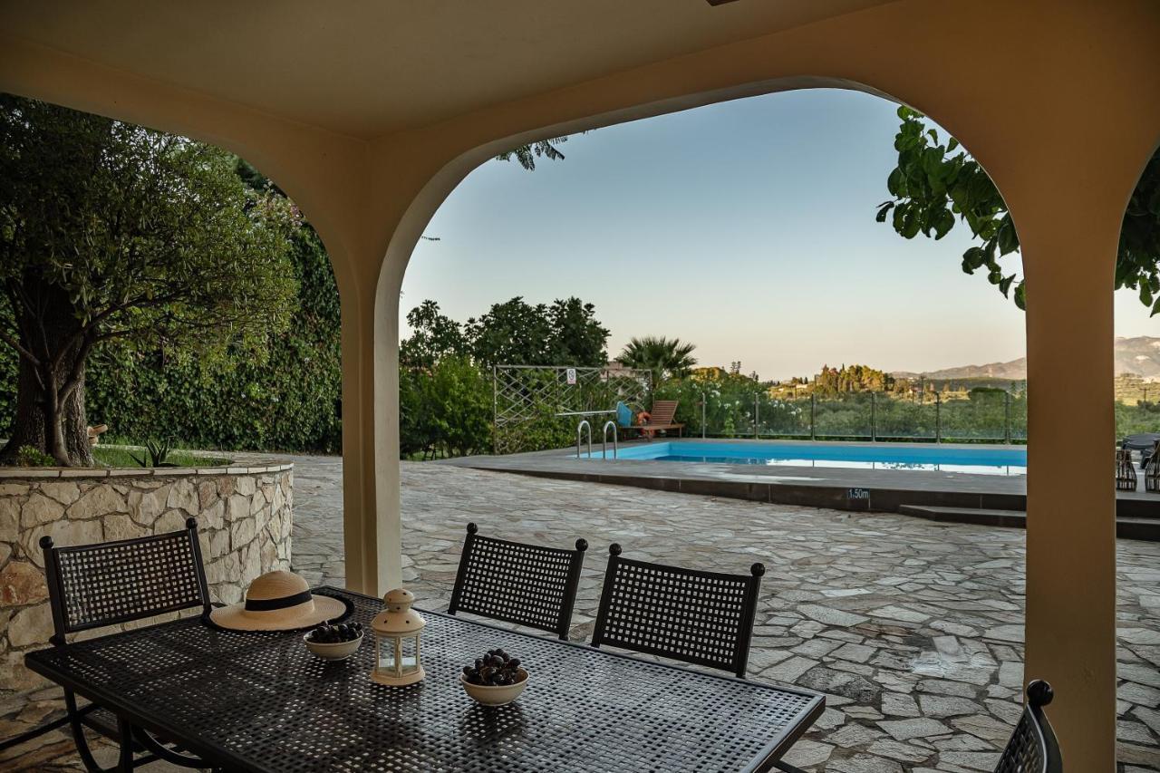 Villa Natura Prive Swimming Pool Lithakia  Exterior photo