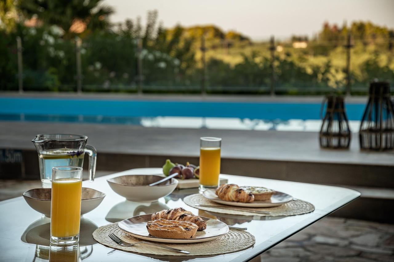 Villa Natura Prive Swimming Pool Lithakia  Exterior photo
