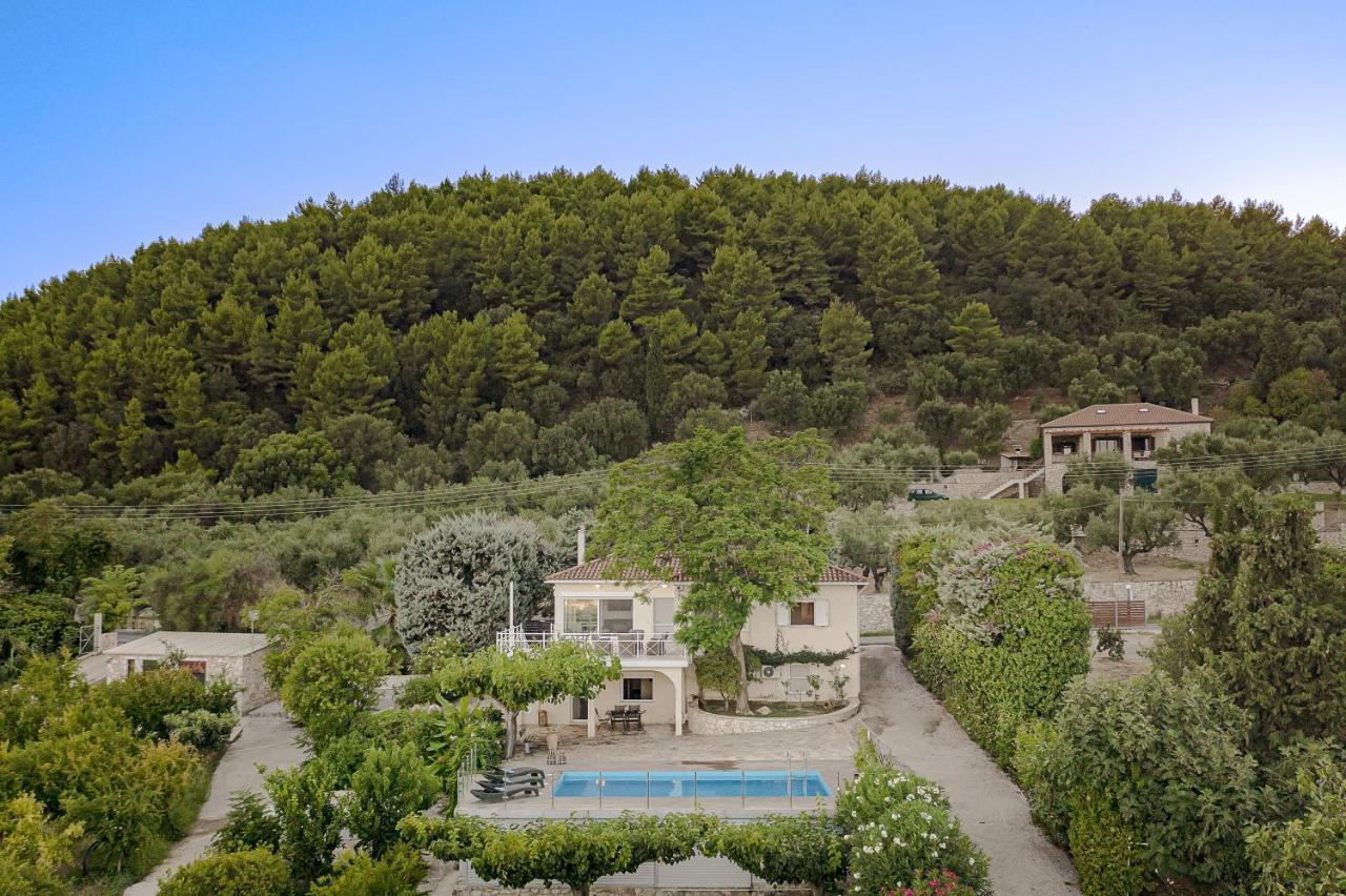 Villa Natura Prive Swimming Pool Lithakia  Exterior photo