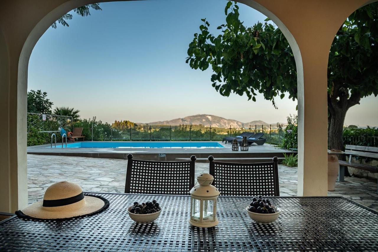 Villa Natura Prive Swimming Pool Lithakia  Exterior photo