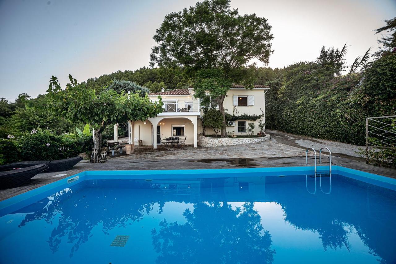 Villa Natura Prive Swimming Pool Lithakia  Exterior photo