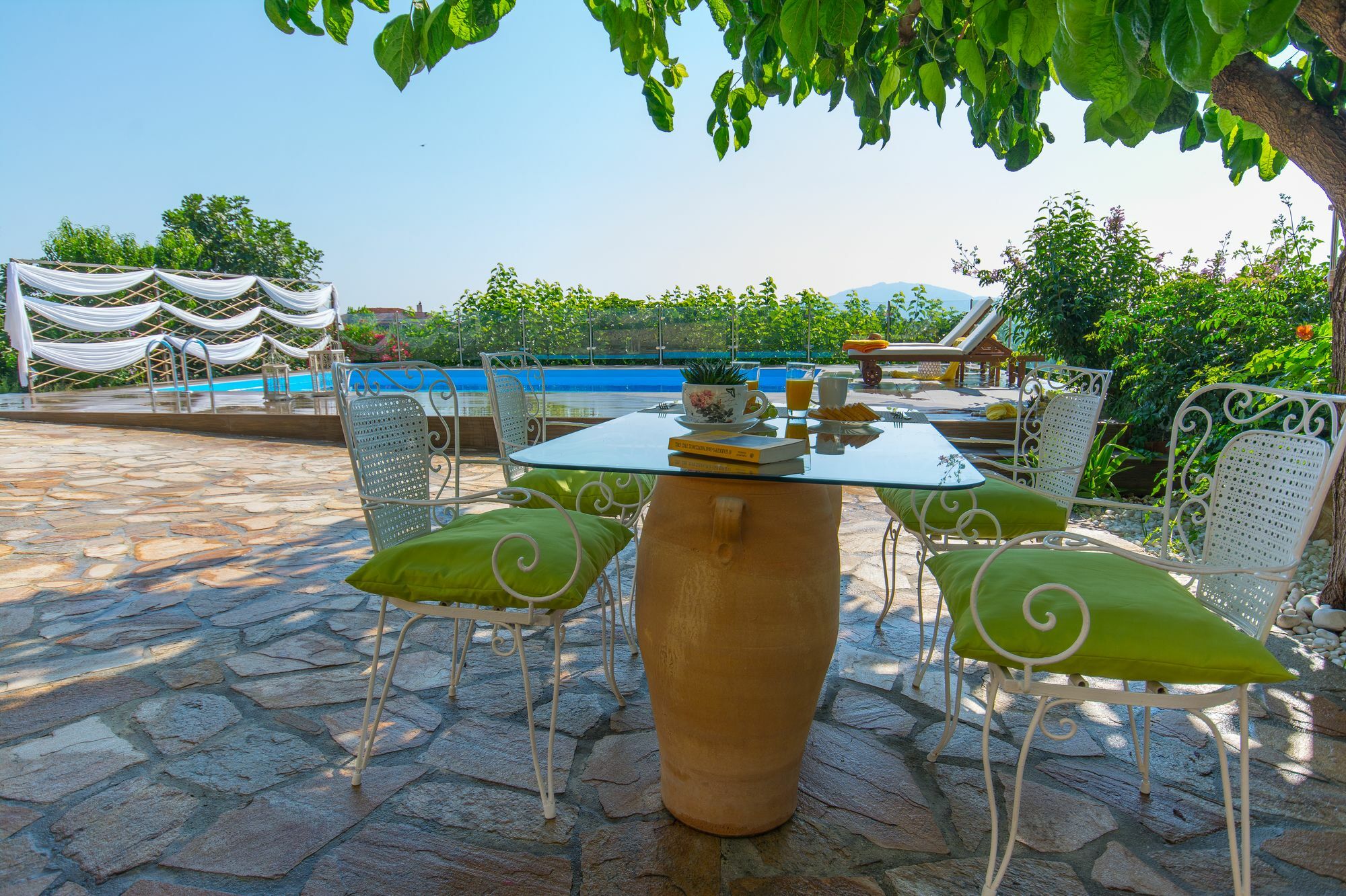 Villa Natura Prive Swimming Pool Lithakia  Exterior photo