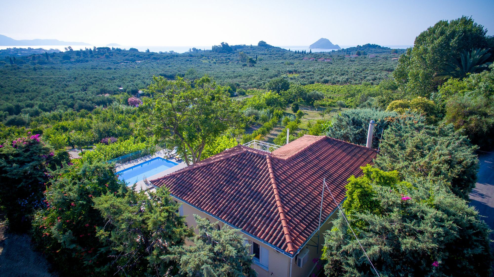 Villa Natura Prive Swimming Pool Lithakia  Exterior photo