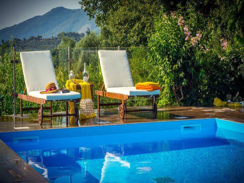 Villa Natura Prive Swimming Pool Lithakia  Exterior photo