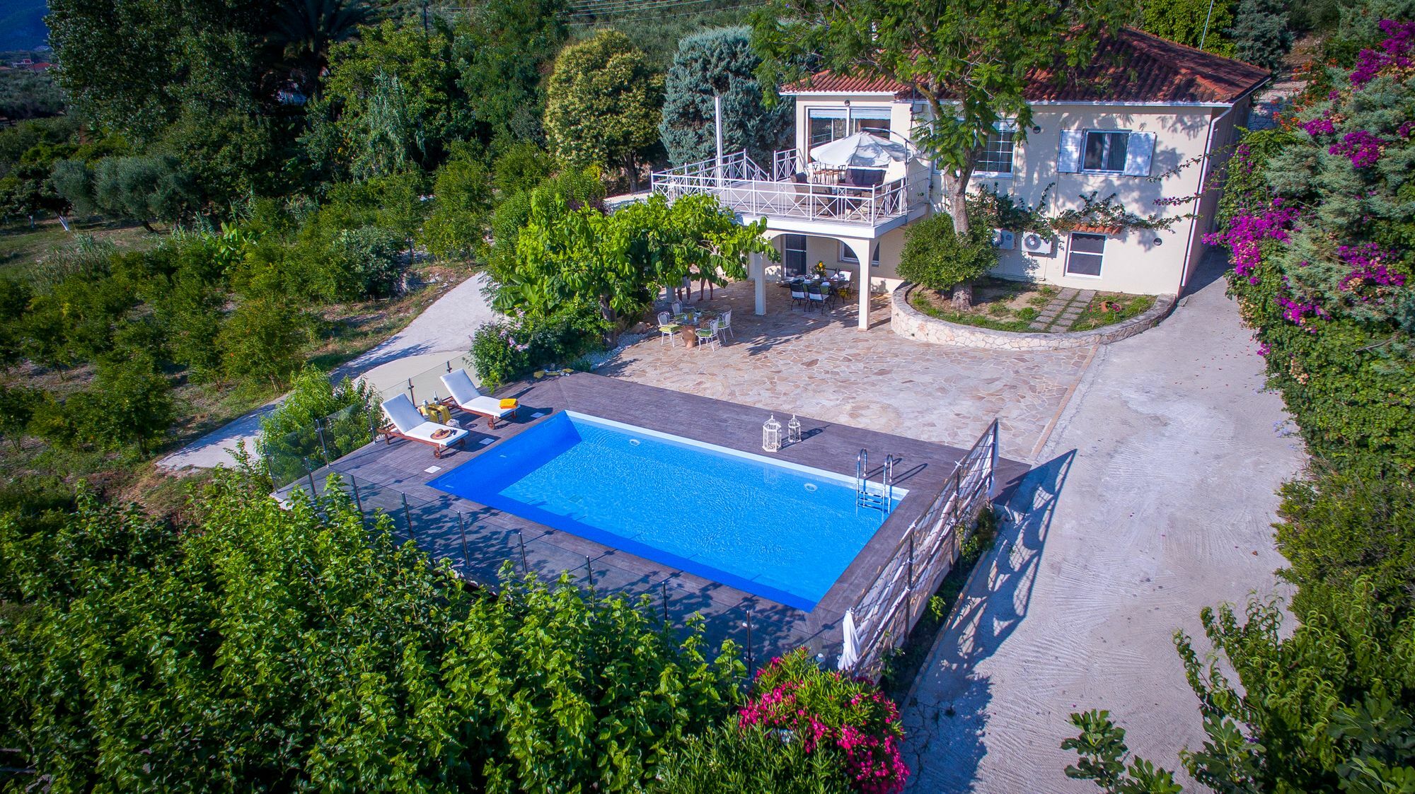 Villa Natura Prive Swimming Pool Lithakia  Exterior photo